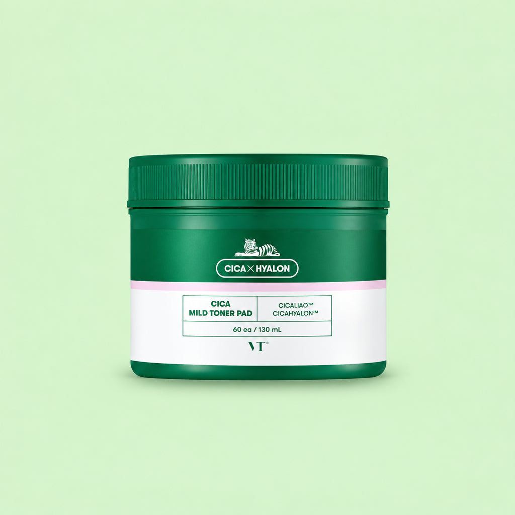 VT CICA MILD TONER PAD (60ea, 130ml)