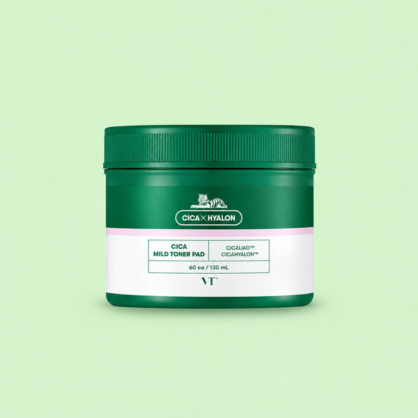 VT CICA MILD TONER PAD (60ea, 130ml)