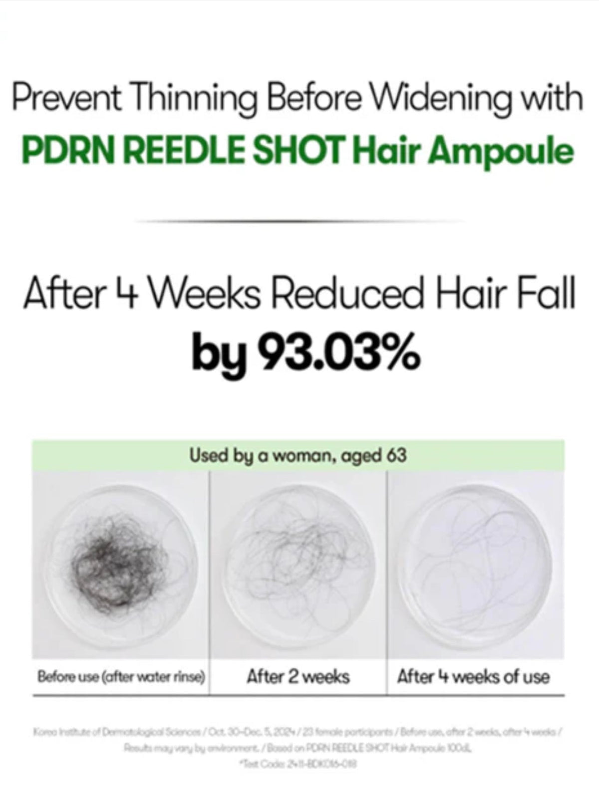 VT PDRN Reedle Shot Hair Ampoule 700dL